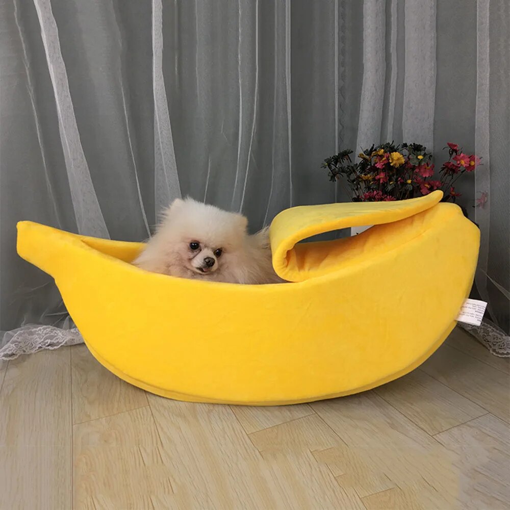 Cute Cat Banana Bed