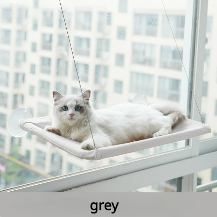 Hanging Cat Bed w/ Suction | Cat Hammock