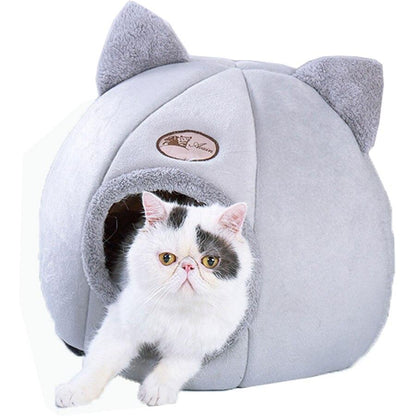 Winter Warming Cat House