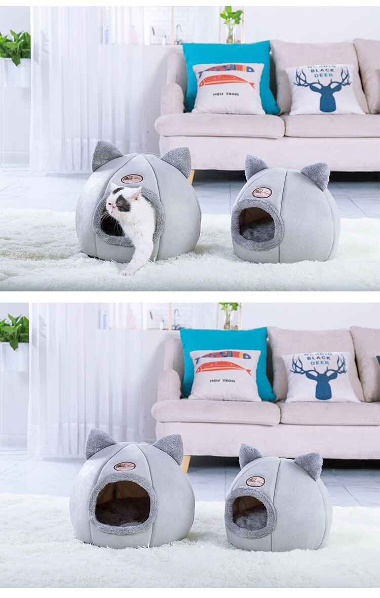 Winter Warming Cat House