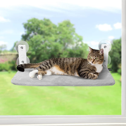 Foldable Hanging Cat Perch w/ Suction | Cat Hammock